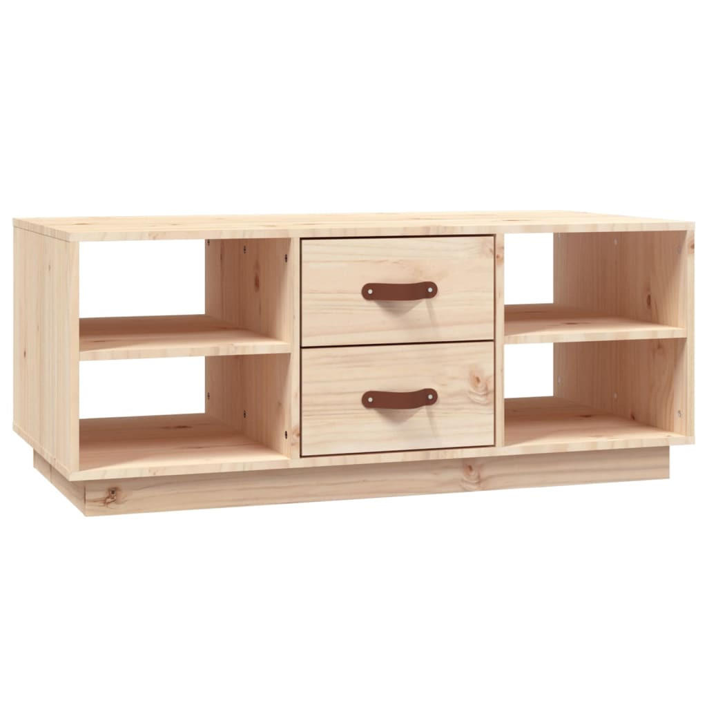 furnicato Couchtisch Hellbraun 50x41x100 cm