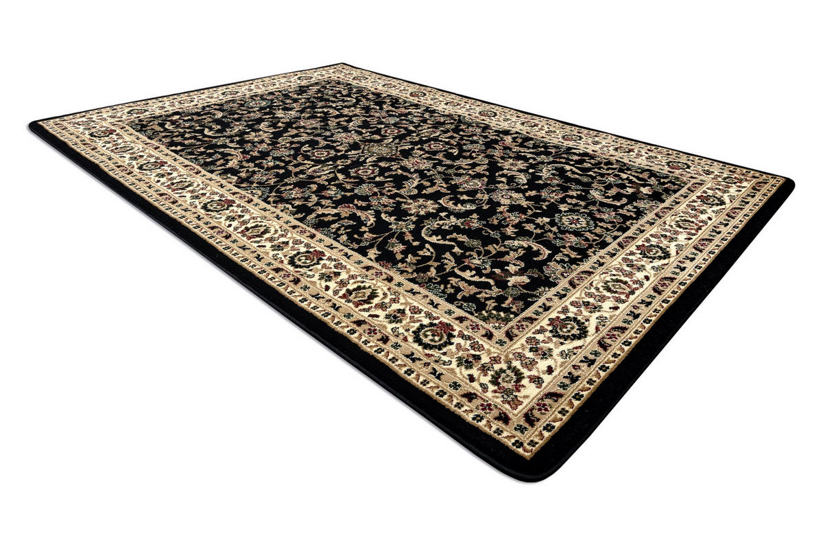 TEPPICH Royal 100/200 cm - Schwarz, Textil (100/200cm) - rugsX