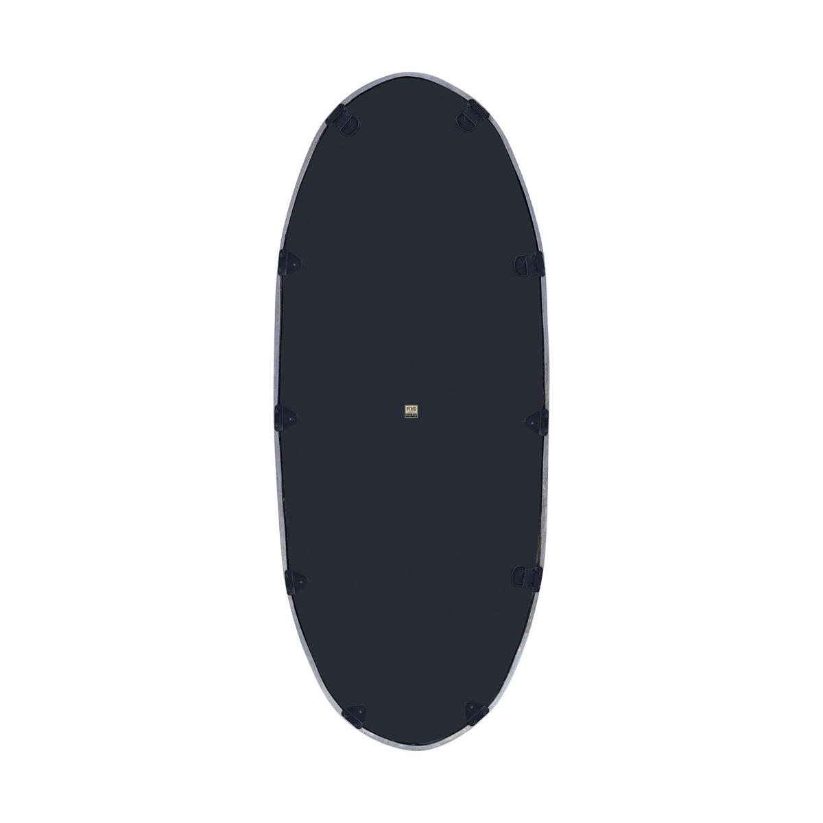 SPIEGEL Limera Schwarz 60/3.5/150cm - Schwarz, Metall (3.5/150/60cm) - PTMD Collection