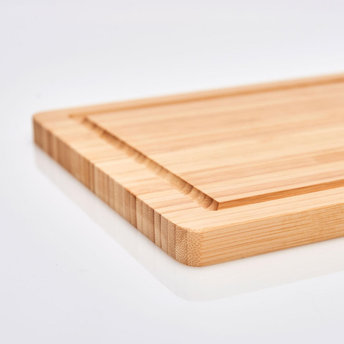 SCHNEIDEBRETT Bamboo 39/29/1,6 cm - Braun, Naturmaterialien (29/39cm) - ZELLER