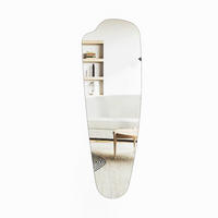 WANDSPIEGEL Ganzkörperspiegel Reos 40x120 - Weiß, Holzwerkstoff (40/120/2.2cm) - moebel17