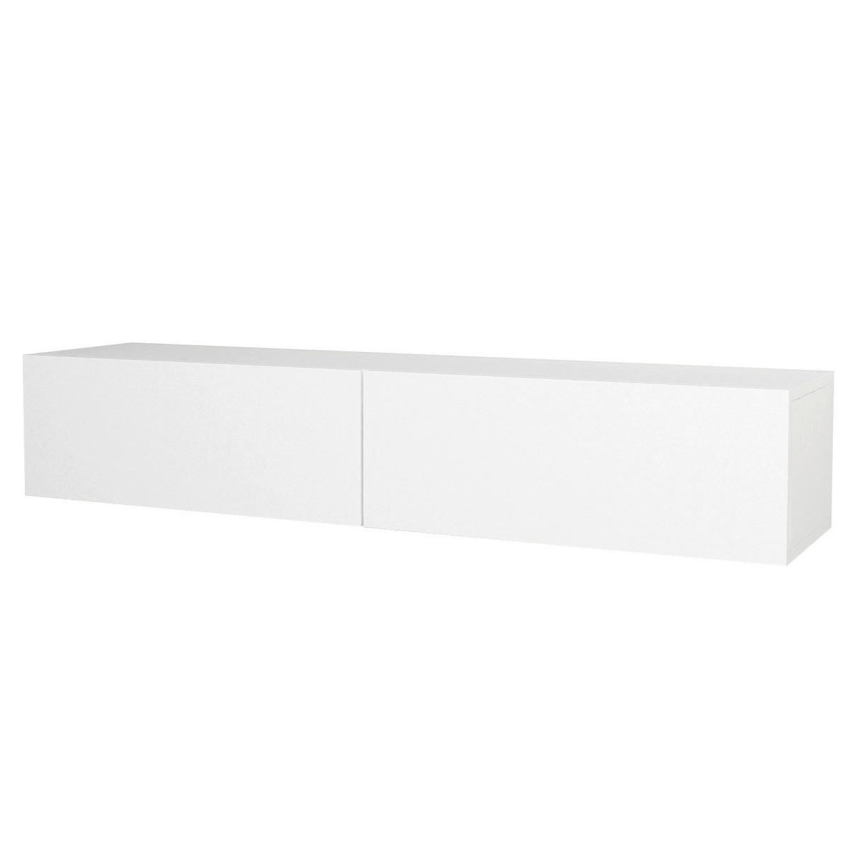 TV-LOWBOARD Hängend Aristo Weiß - Weiß, Holzwerkstoff (135/25/31.6cm) - moebel17