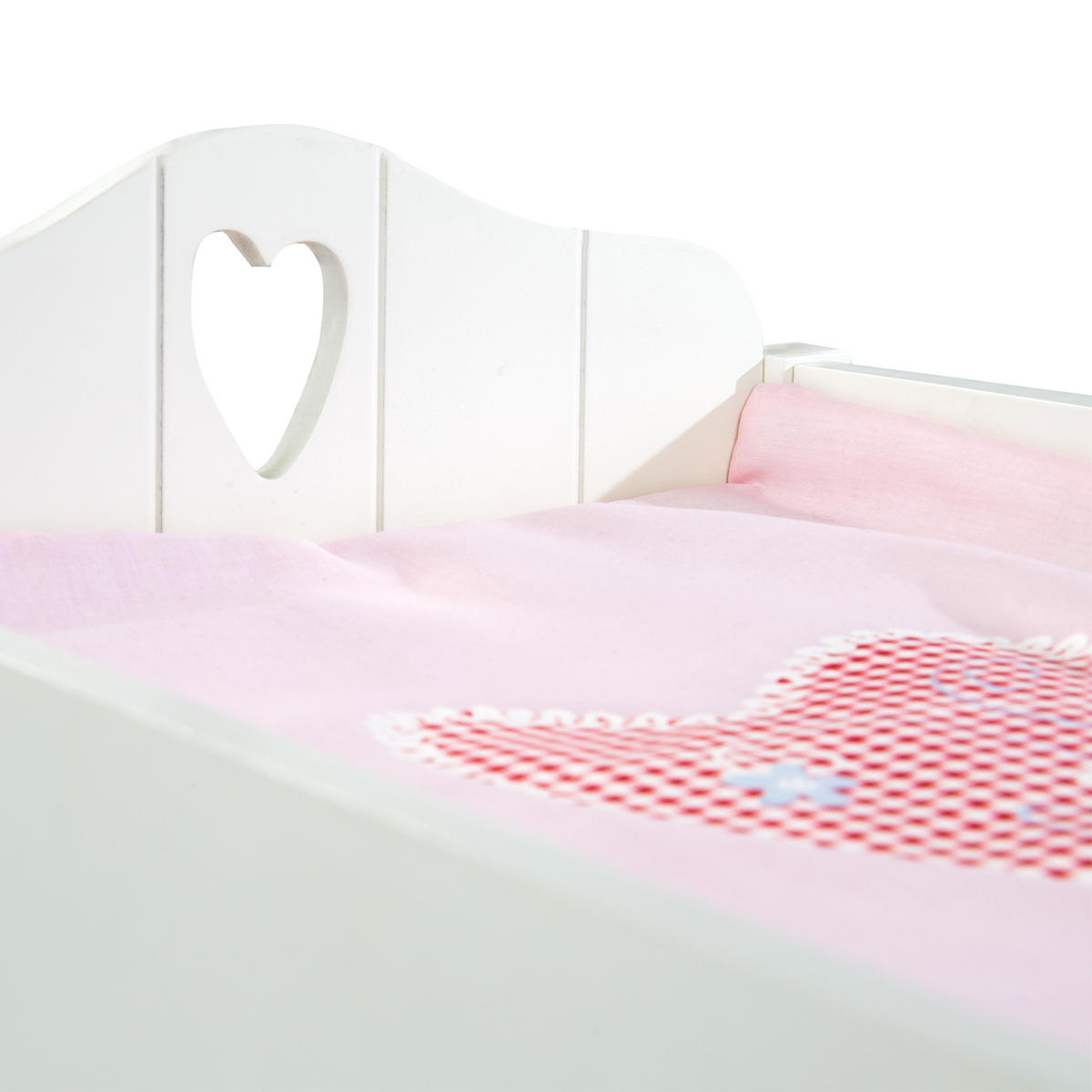 PUPPENKOMMODE Fienchen - Rosa, Holzwerkstoff (30/49.5/52cm) - Roba