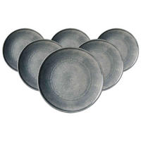 DESSERTTELLER Grana blau-grau ø 20,5 cm 6er Set - Blaugrau, Keramik (20.5cm) - Ritzenhoff Breker