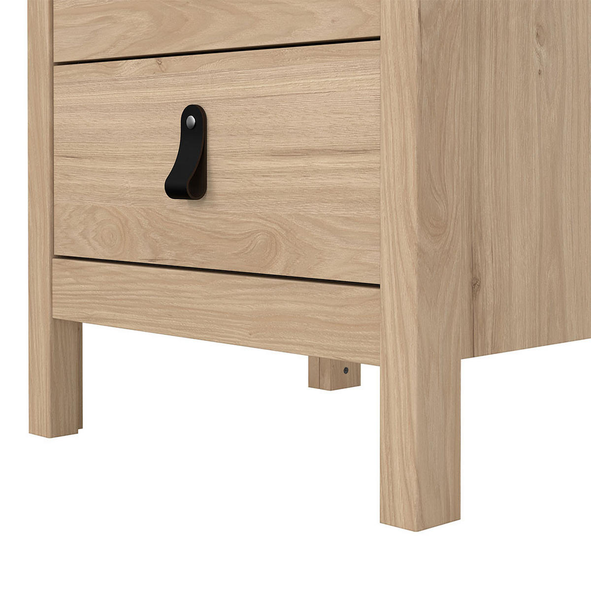 NACHTTISCH, Madrid, Eiche, Holzwerkstoff, 44 x 39 x 71 cm - Eichefarben, Holzwerkstoff (44/71/39cm) - ebuy24
