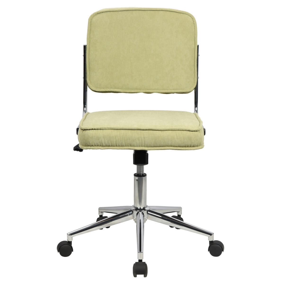 BÜROSTUHL Liv Schreibtischstuhl höhenverstellbar mit Rollen Grün - Grün, Textil (48/94/47cm) - SVITA