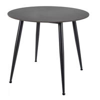 ESSTISCH Rion Marmor Schwarz 90 / 90 / 76cm - Schwarz, Holz/Keramik (90/90/76cm) - Feldmann-Wohnen