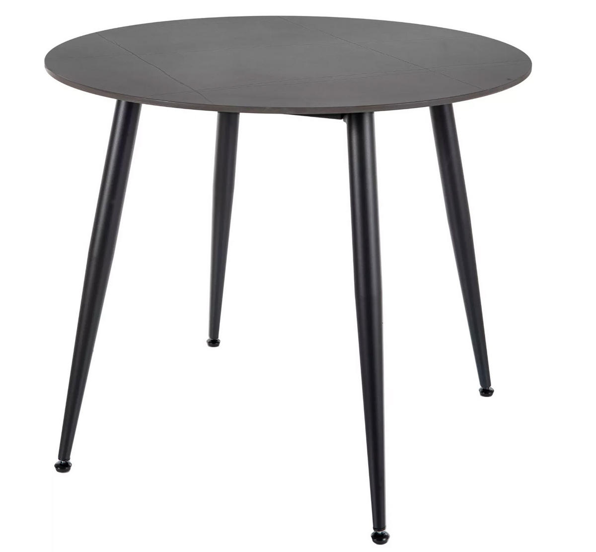 ESSTISCH Rion Marmor Schwarz 90 / 90 / 76cm - Schwarz, Holz/Keramik (90/90/76cm) - Feldmann-Wohnen