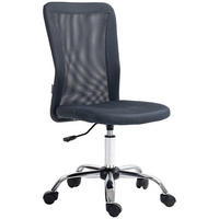 DREHSTUHL DE-11701 Mesh höhenverstellbar Dunkelgrau - Dunkelgrau, Textil (58/100/43cm) - ComfortXL