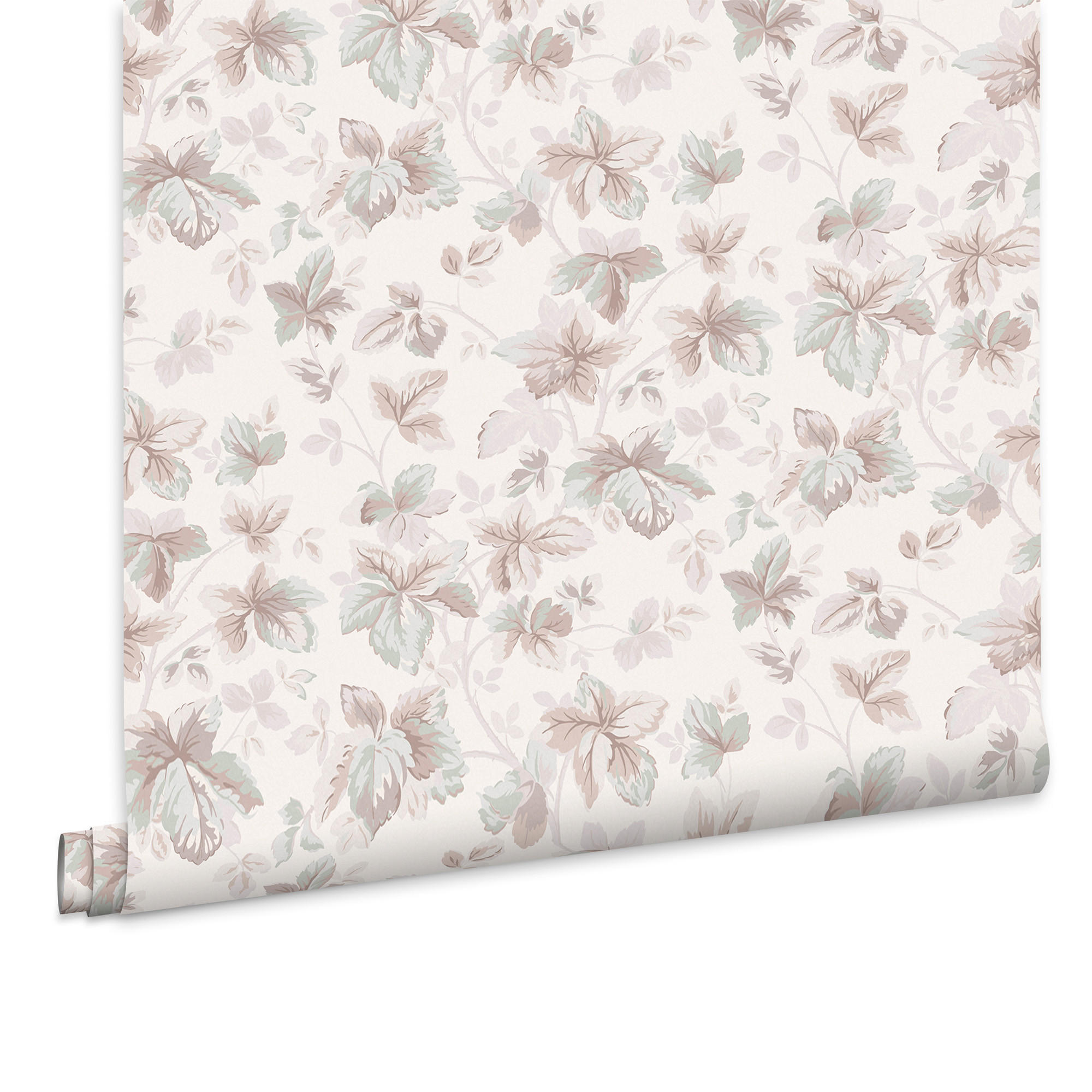 VLIESTAPETE Herbstblätter Natur | Beige | Blätter | 10mx52cm - Beige, Papier/Kunststoff (52/1000cm) - LAURA ASHLEY