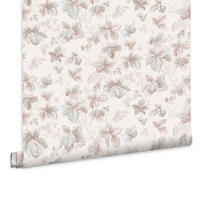 VLIESTAPETE Libelle Garten - Beige, Papier/Kunststoff (52/1000cm) - LAURA ASHLEY