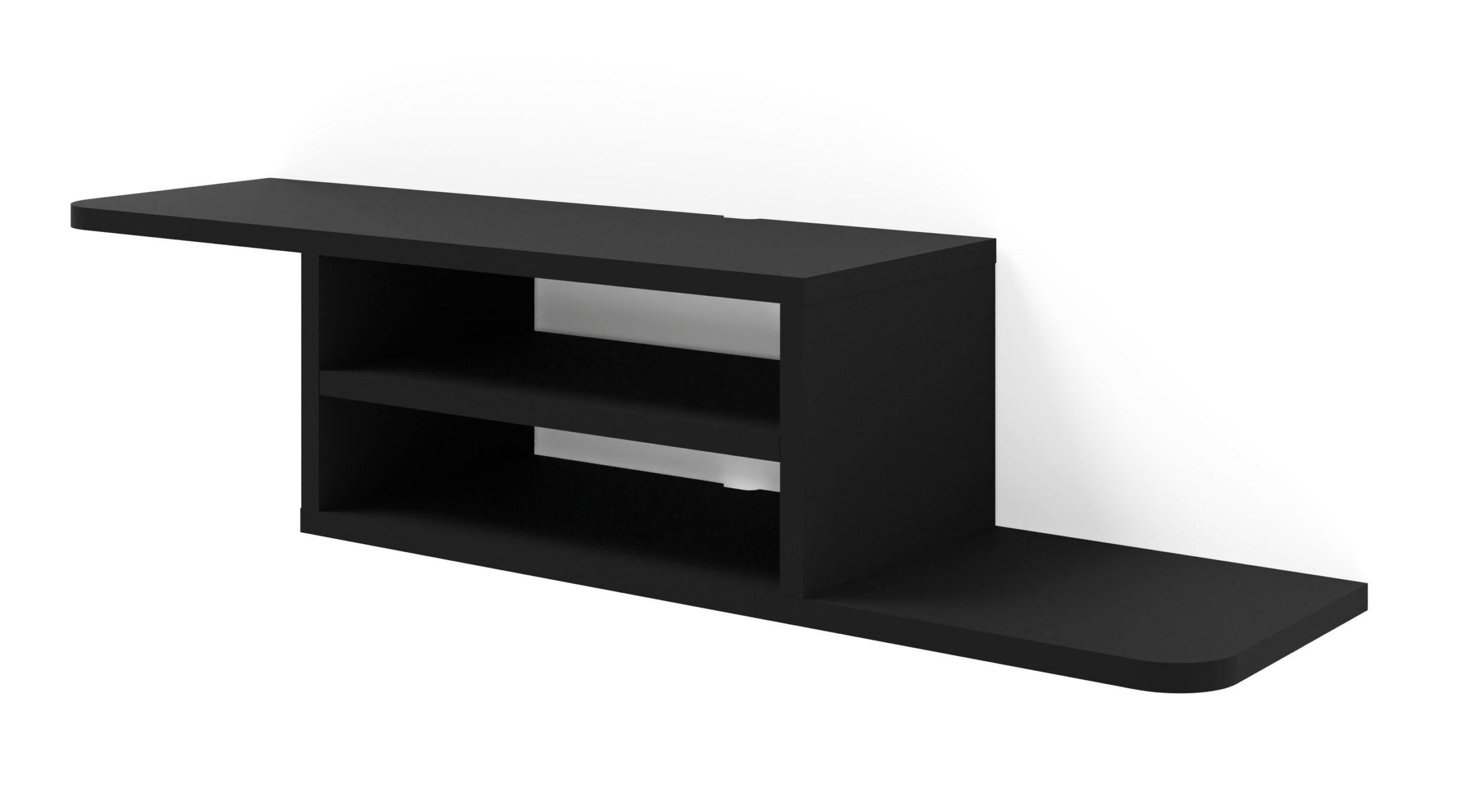 Raumhirsch Furniture TV Schwarz 90x20x22 cm