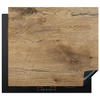 HERDABDECKPLATTE Holz - Braun - Holzoptik 59x51 cm - Eichefarben, Kunststoff (59/0.2/51cm) - MuchoWow