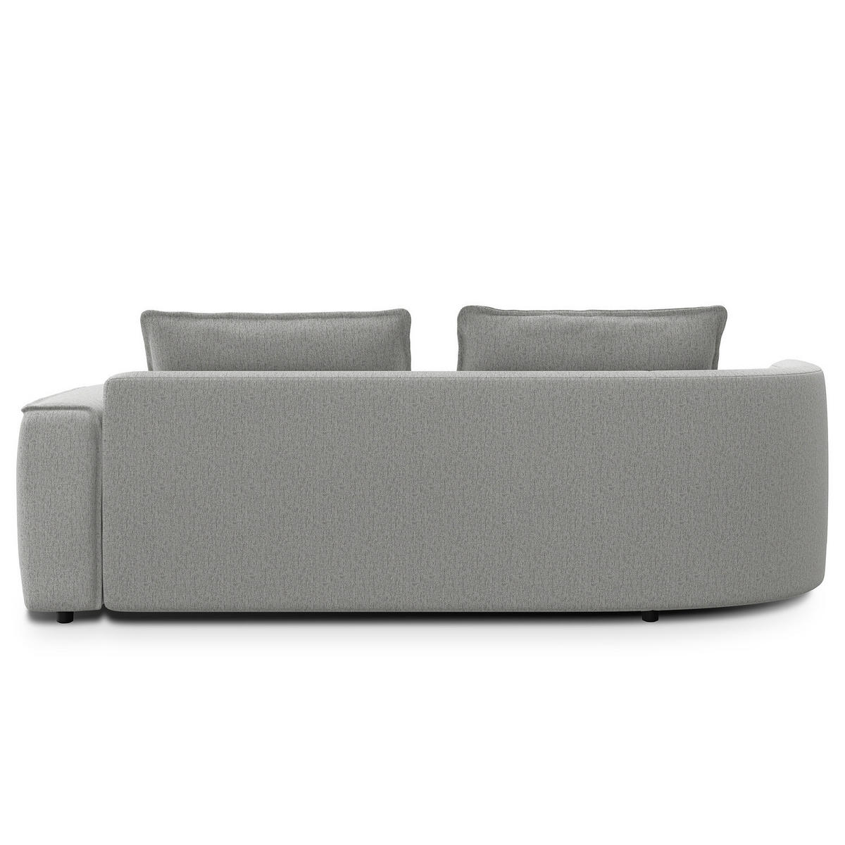 2,5-SITZER SOFA - Hellgrau, Textil (217/82/156cm) - home24