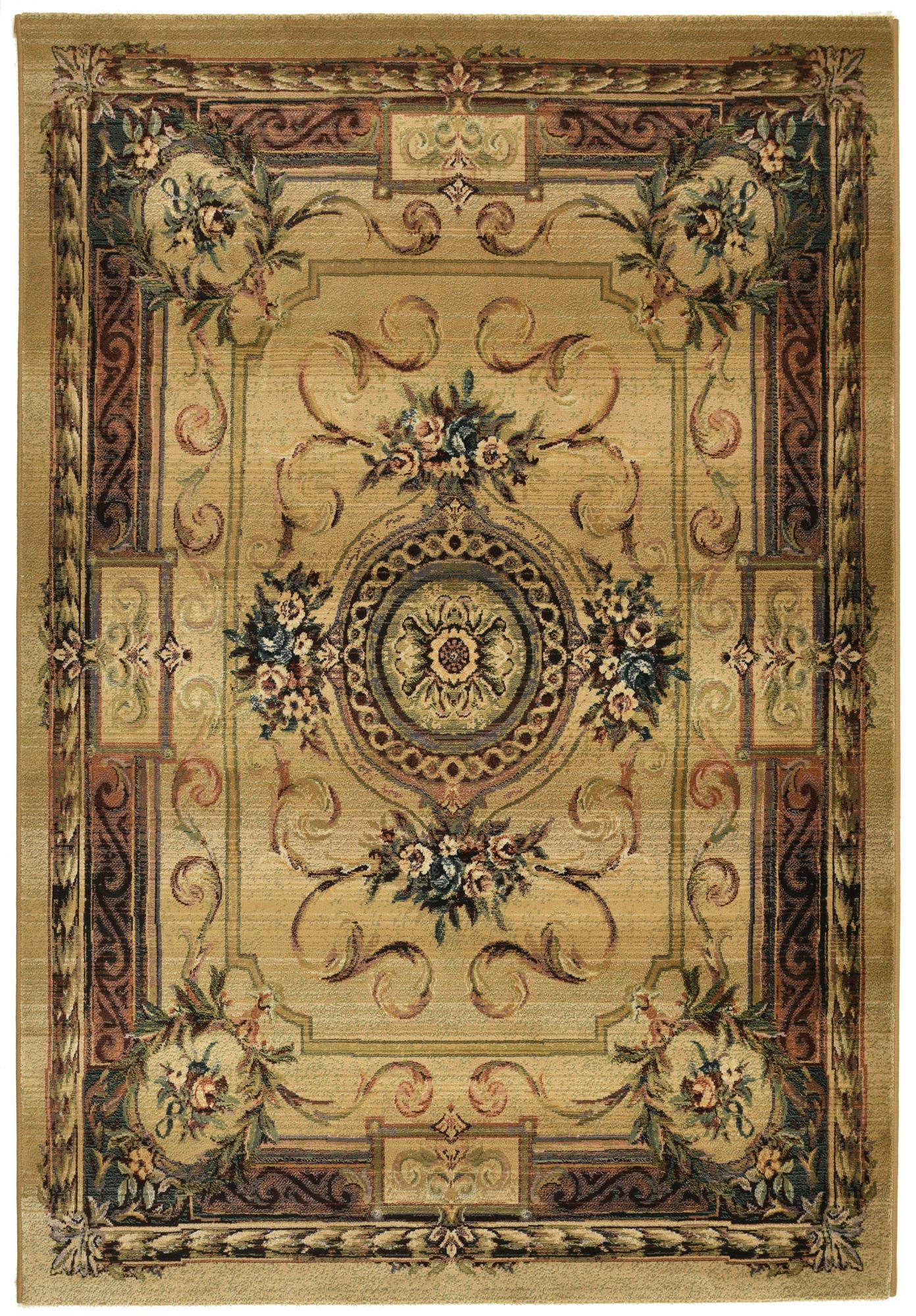 Theko Webteppich Beige 60x90 cm