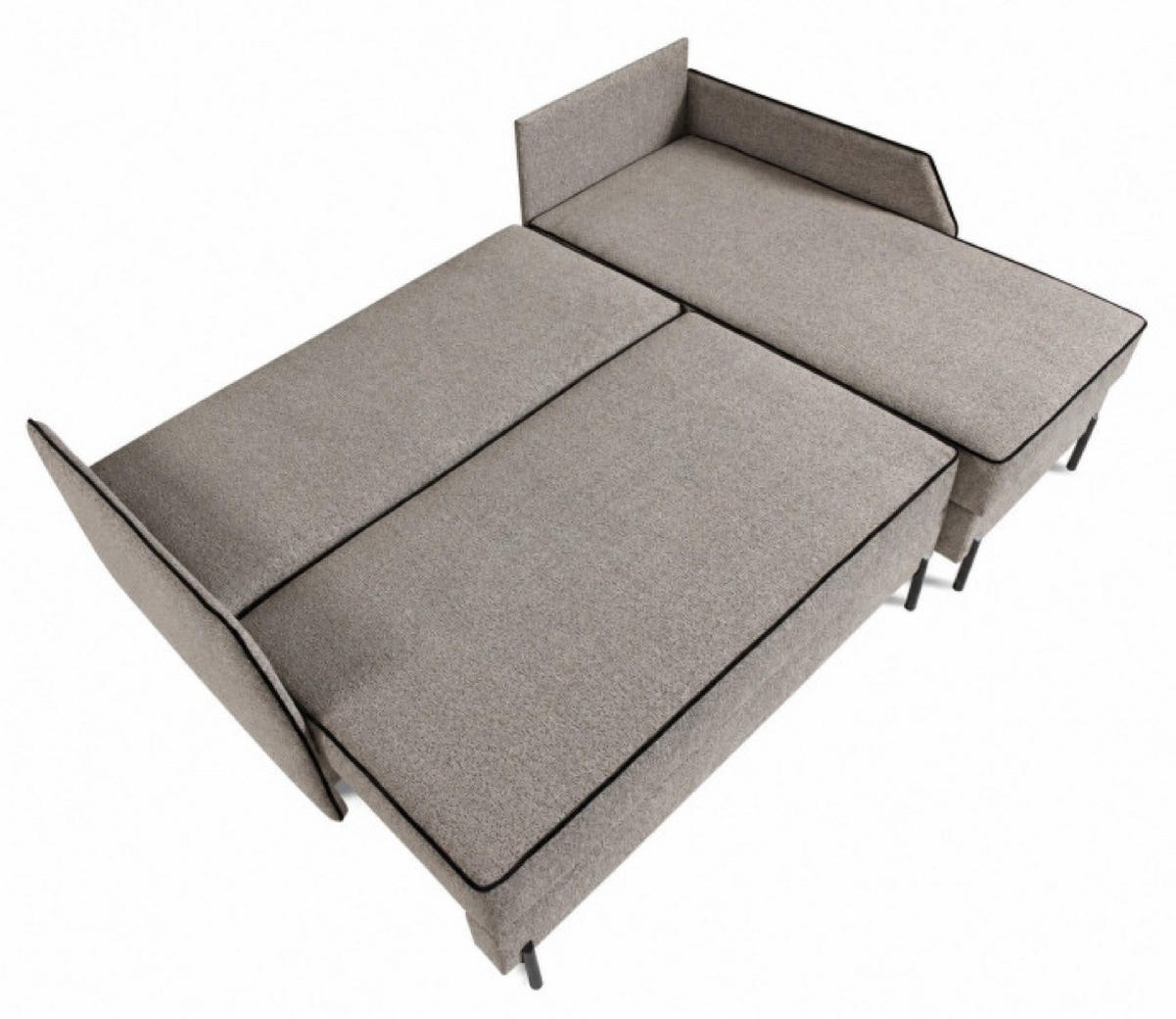 ECKSOFA Mehrfarbig Azio - Multicolor, Holzwerkstoff (213/155cm) - Sepro Meble