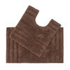 BADGARNITUR Spa Supreme 2-teilig, Baumwolle - Braun, Textil (50/80cm) - Homescapes