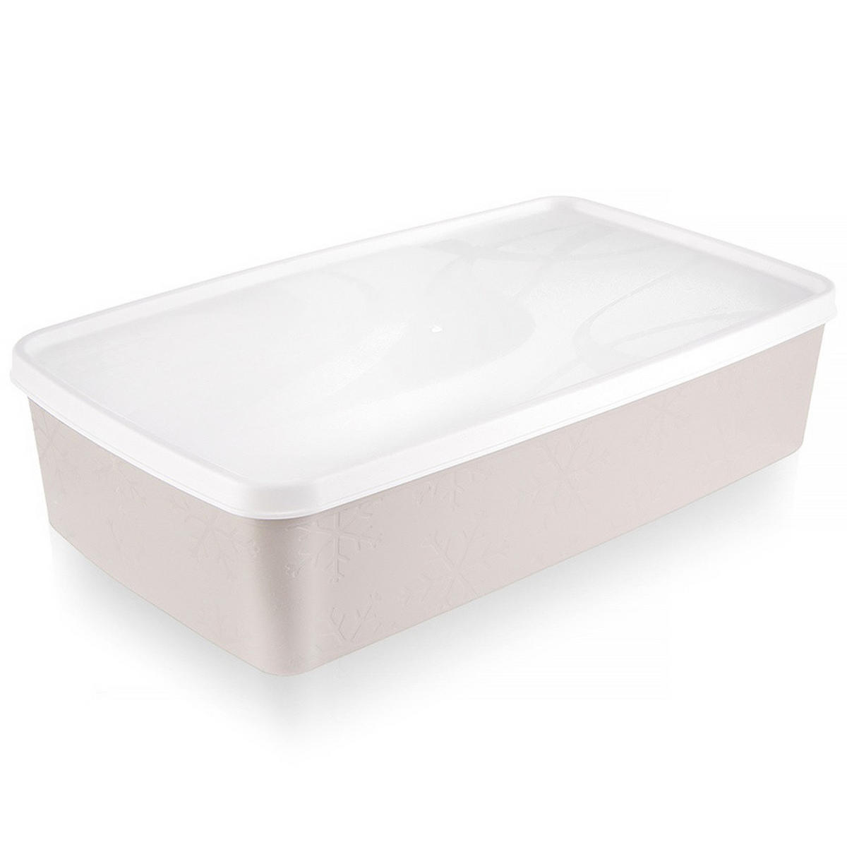 LEBENSMITTELBEHÄLTER Kunststoff 2 l Beige - Beige, Kunststoff (15.5/7/27cm) - Orion 