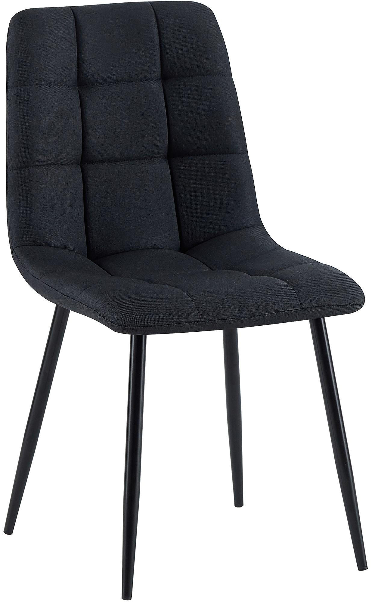 furnicato Esszimmerstuhl Schwarz 45x84x55 cm