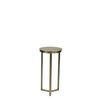 SÄULE Retiro Gold Ø30/60,5 cm - Goldfarben, Metall (30/30/60.5cm) - Light & Living