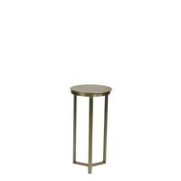 SÄULE Retiro Gold Ø30/60,5 cm - Goldfarben, Metall (30/30/60.5cm) - Light & Living