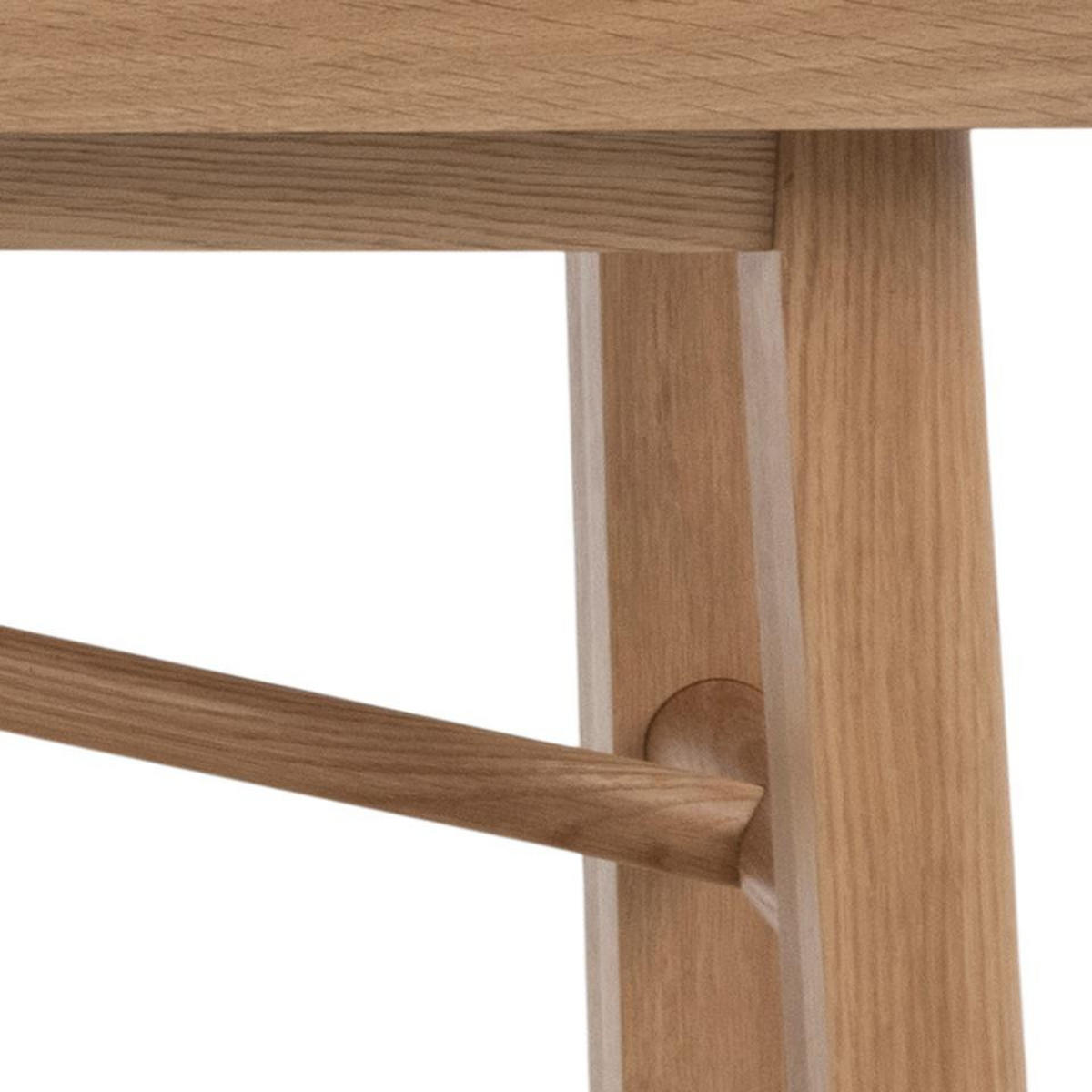 SITZBANK, Galway, Eiche, Holz, 200 x 36 x 45 cm - Eichefarben, Holz/Textil (200/45/36cm) - ebuy24