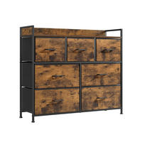 KOMMODE LUSAKA - Braun, Kunststoff (29/85/98cm) - Hansiro