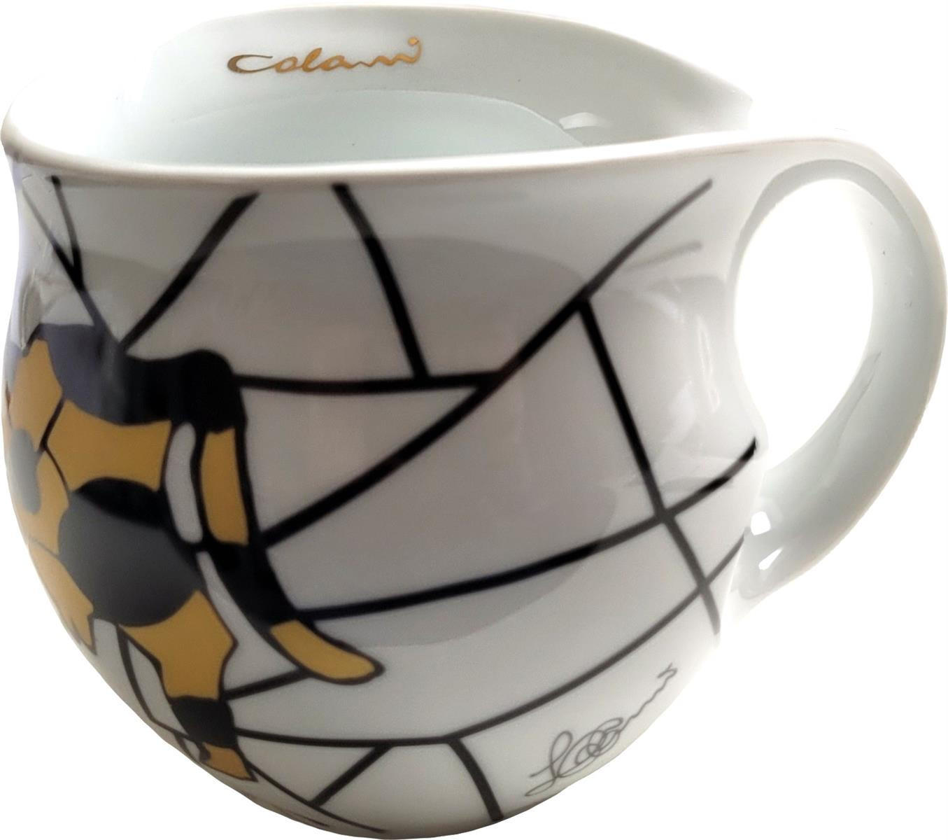 KAFFEEBECHER XXL Cow gold - Multicolor, Keramik (0.6L) - Luigi Colani Porzellan