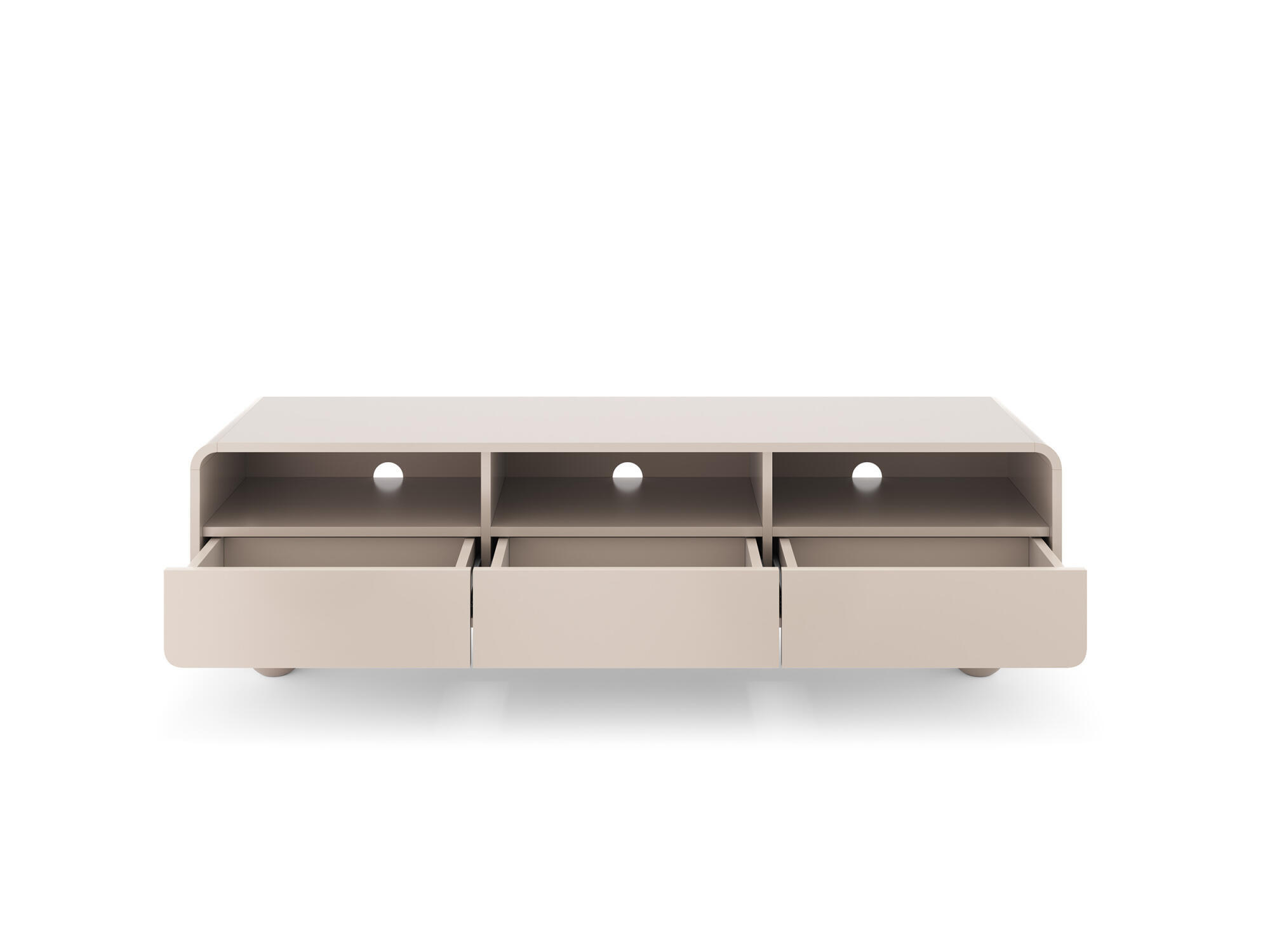 Furnlux Tv-Lowboard Beige 160x44x39 cm