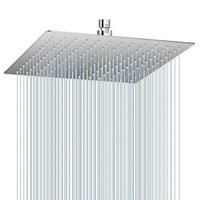 DUSCHKOPF Regendusche 30 cm Gebürstetes Nickel - Silberfarben, Metall (30/12.7/30cm)