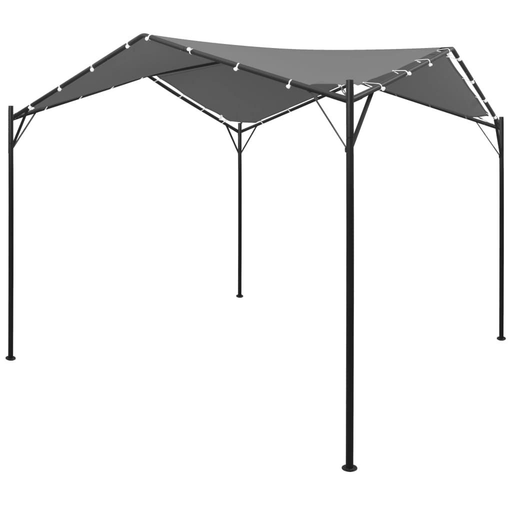 vidaXL Gartenpavillon Anthrazit 400x260x400 cm