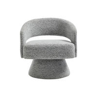 SESSEL mit gerader Rückenlehne - 1 Person - Stoff - Grau - - Grau, Textil (71/72/68cm) - Vente-Unique