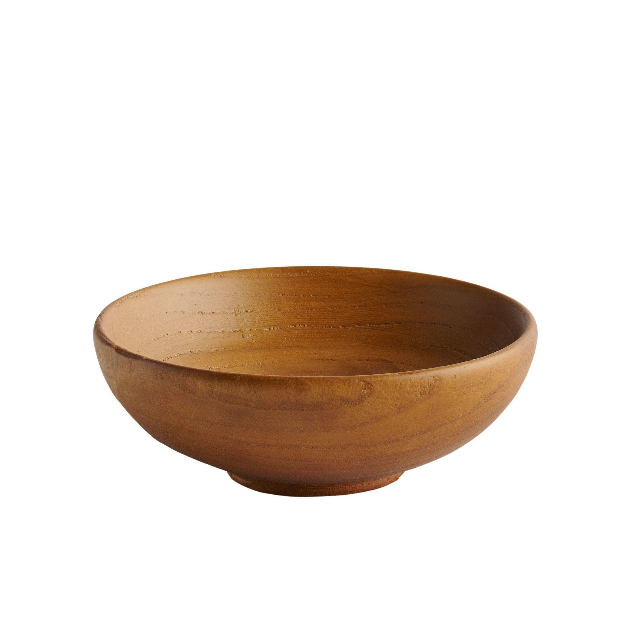 DEKORATIVE SCHALE Paola - Braun, Holz (30/10cm) - home&you