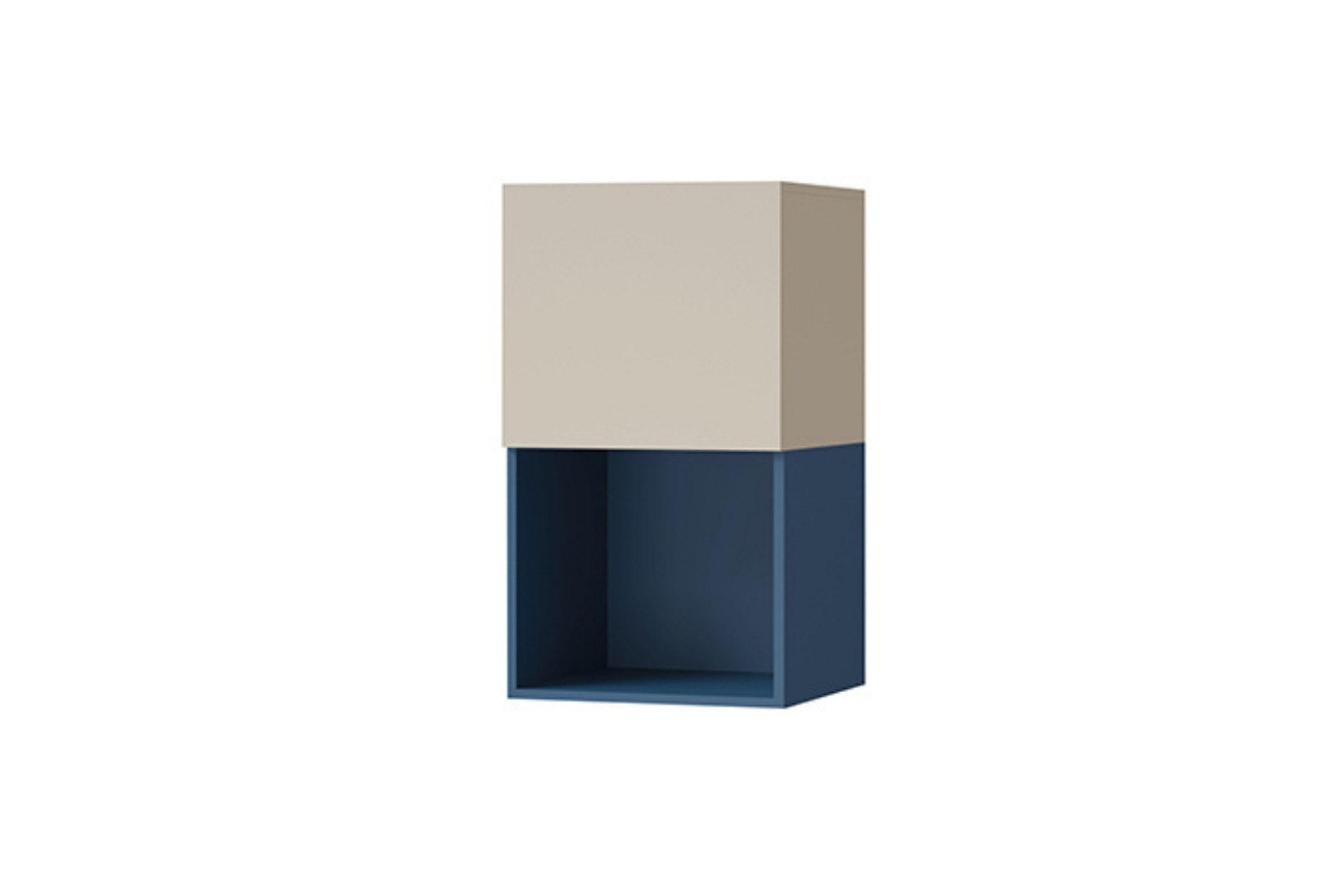 WANDREGAL LIMA 14 45/77/40 cm in Kaschmir/Meeresblau - Kaschmir/Blau, Holzwerkstoff (45/77/40cm) - Deine Möbel 24