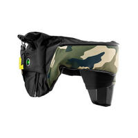 FAHRRADHELM ÜBERZUG WOODLAND Grün 49-59cm - Grün, Textil (12/15cm) - Hövding