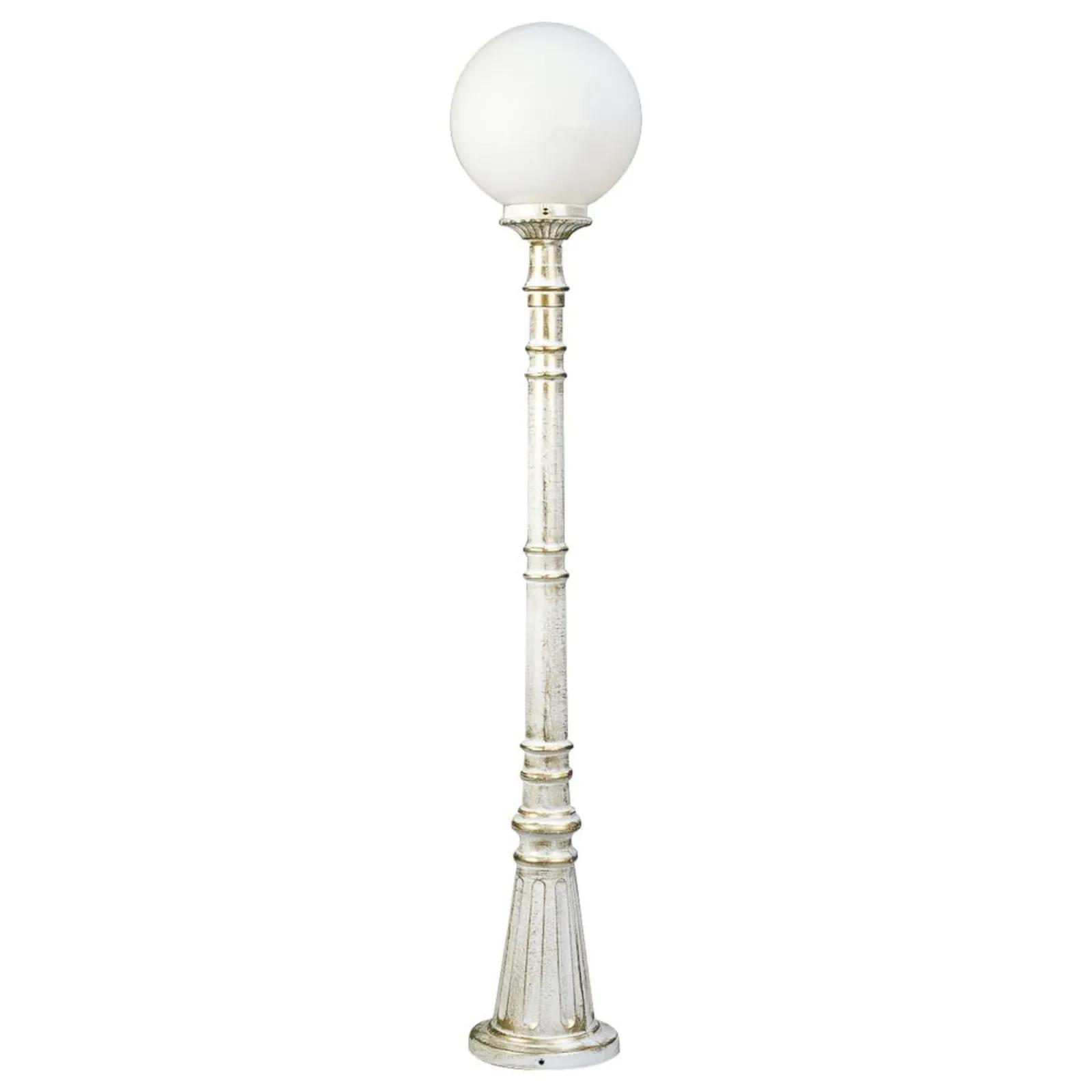 WEGELEUCHTE Weiß - Goldfarben/Weiß, Metall (12.5/134/12.5cm) - click-licht