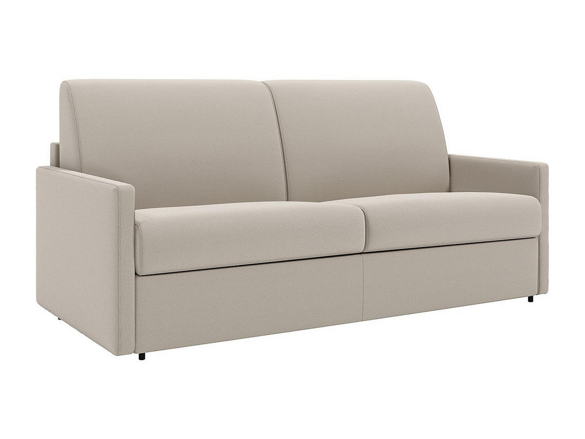 SCHLAFSOFA - 2 Personen - stoff - beige Calife - Beige, Textil (150/85/223cm) - Vente-Unique