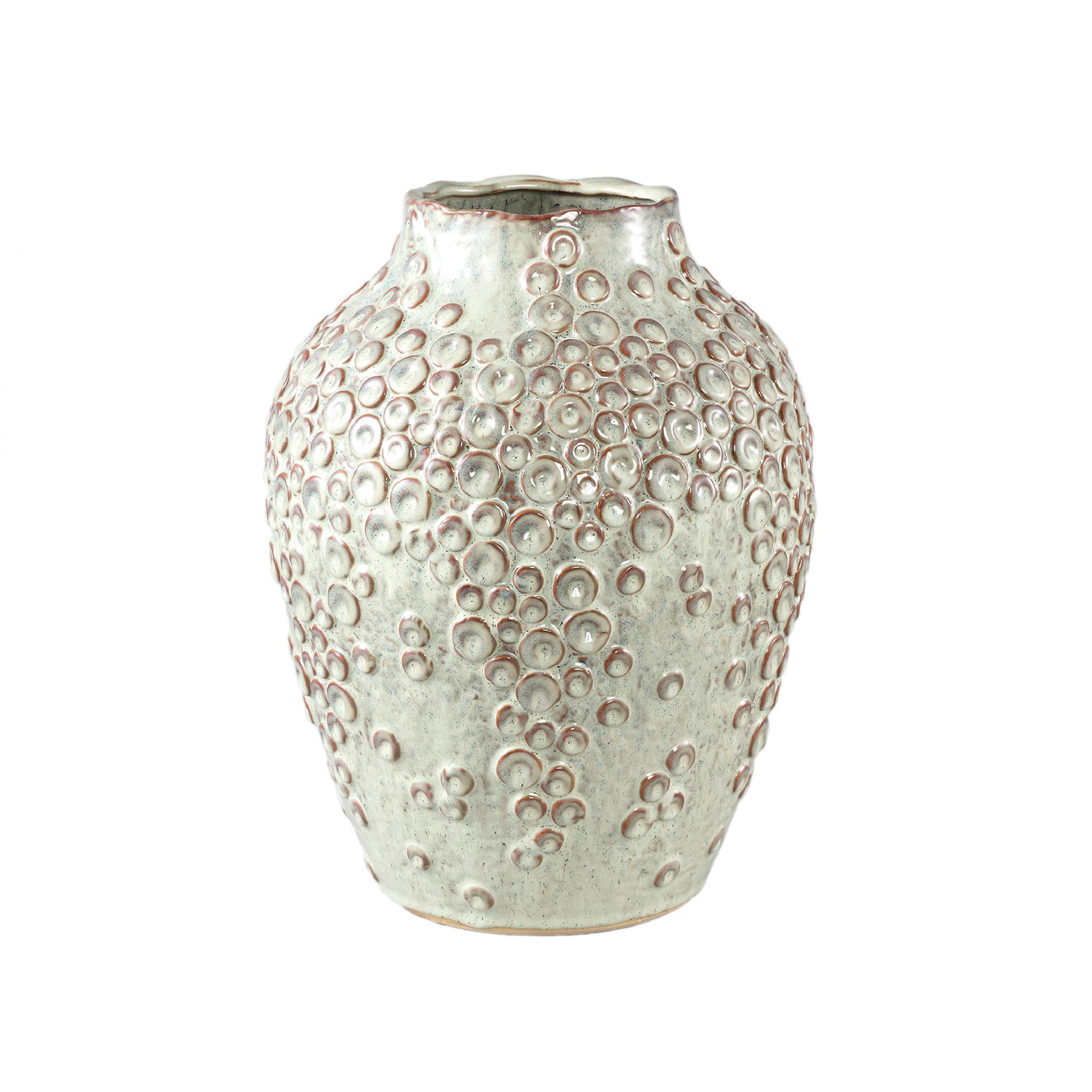 TOPF Avis Beige 26/26/35cm - Beige, Keramik (35cm) - PTMD Collection