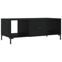 COUCHTISCH Schwarz 102x50x40 cm Holzwerkstoff - Schwarz, Holzwerkstoff (102/50/40cm) - furnicato