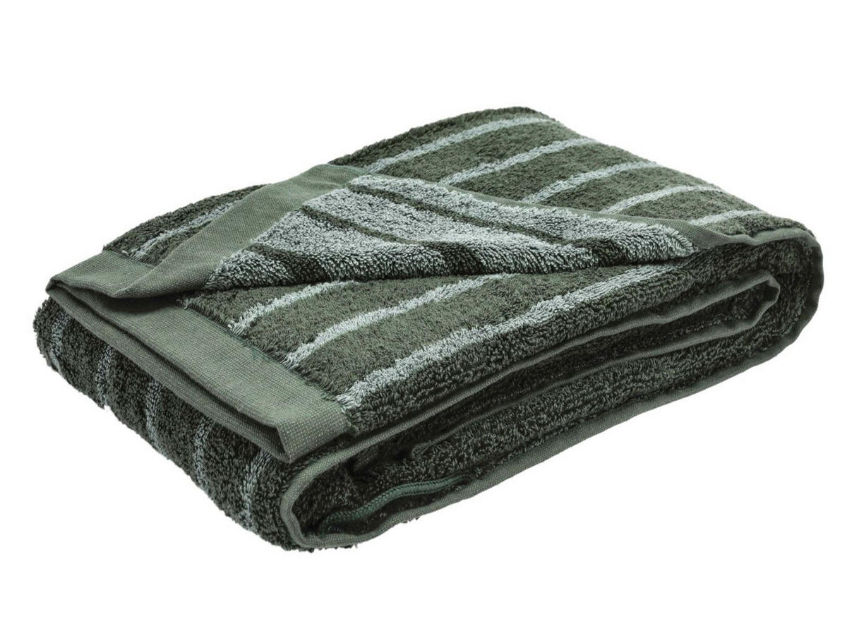 HANDTUCH Common grün 70/140 cm Baumwolle - Grün, Textil (70/140cm) - Södahl