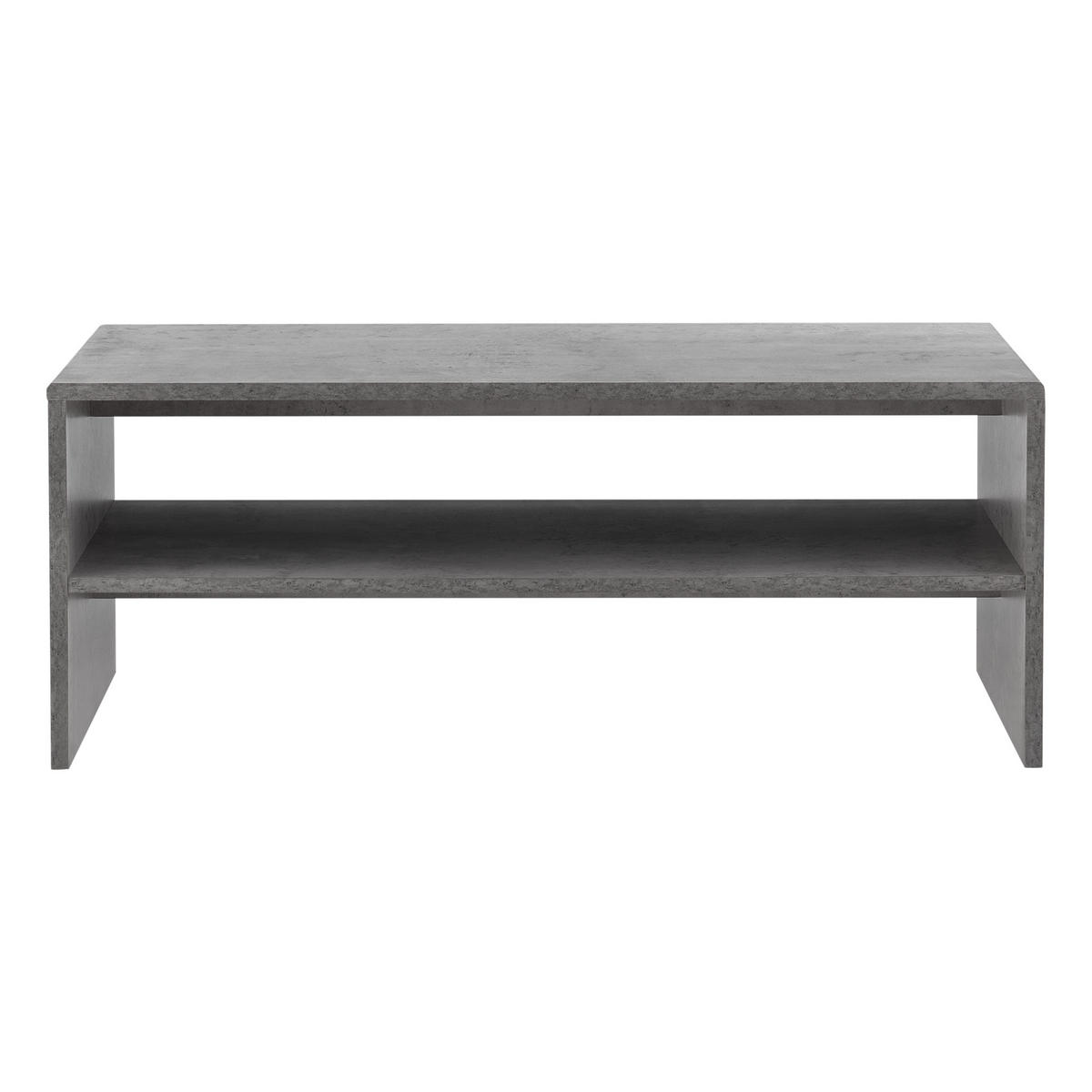COUCHTISCH Trier 40/100/40 - Grau, Holzwerkstoff (100/40/40cm) - [en.casa]