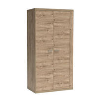 KLEIDERSCHRANK NATURAL N-1 - Eichefarben, Holzwerkstoff (102/200/58cm) - Meblini