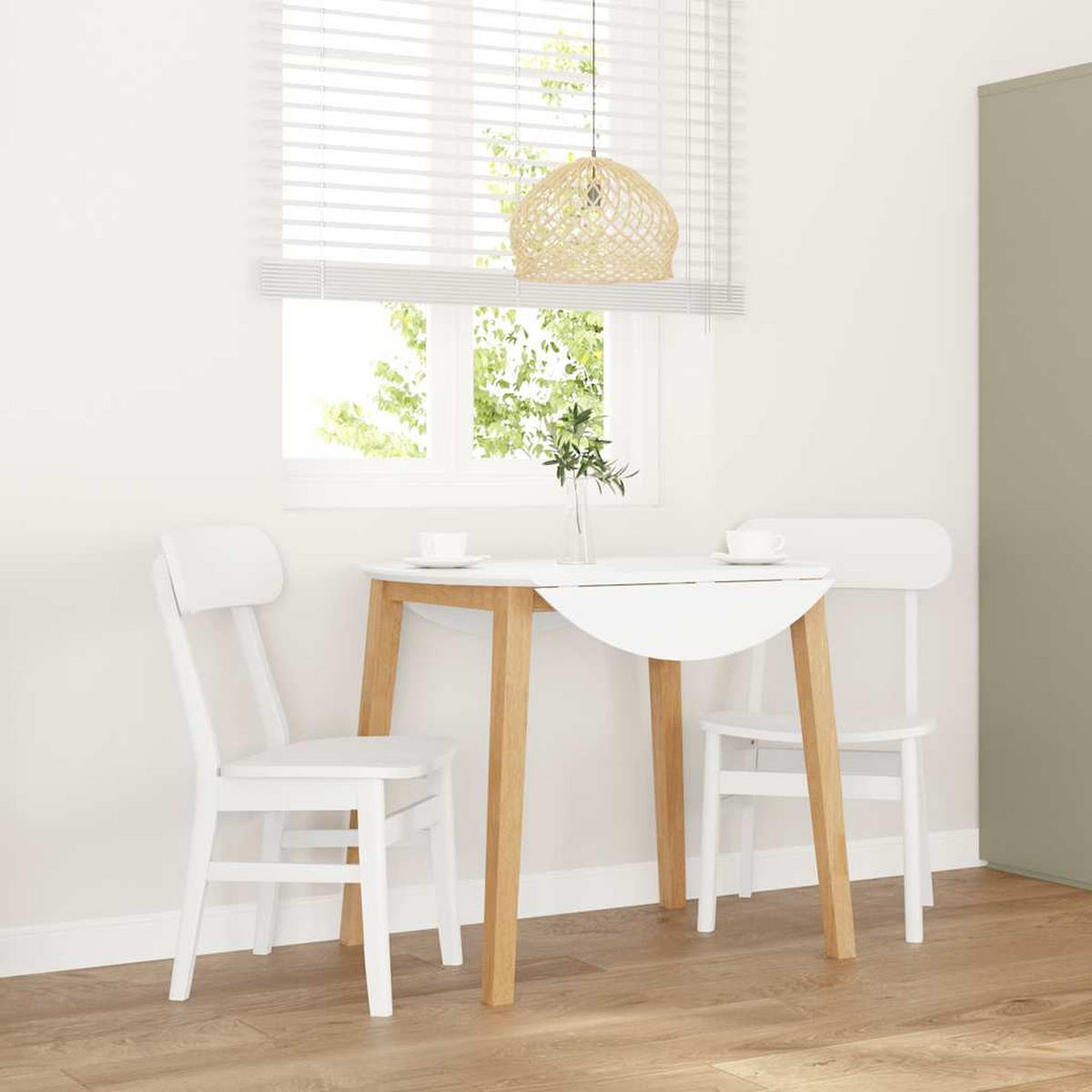 STUHL-SET 2 Stk Falkenhain 46/81.5/47 cm - Weiß, Holz (46/81.5/47cm) - ZMH