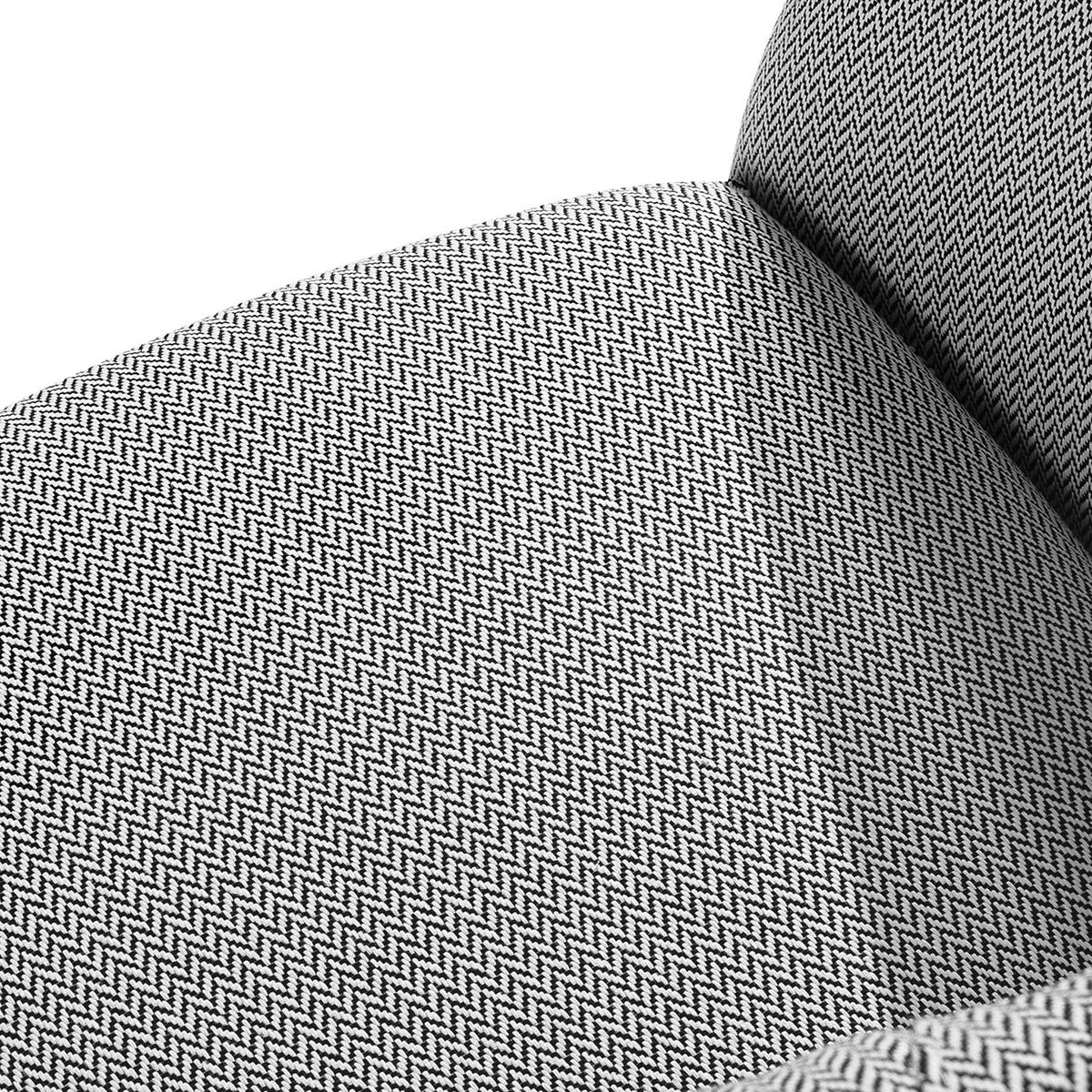 GARTENSESSEL SOLIS - Weiß, Textil/Metall (69/76/66cm) - KONSIMO®