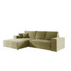 ECKSOFA Corunia In Aragon - Grün, Holzwerkstoff/Textil (294/185cm) - Fun Möbel