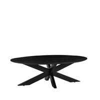 COUCHTISCH James Schwarz 70/130/43 cm - Schwarz, Holz (70/130/43cm) - LABEL51