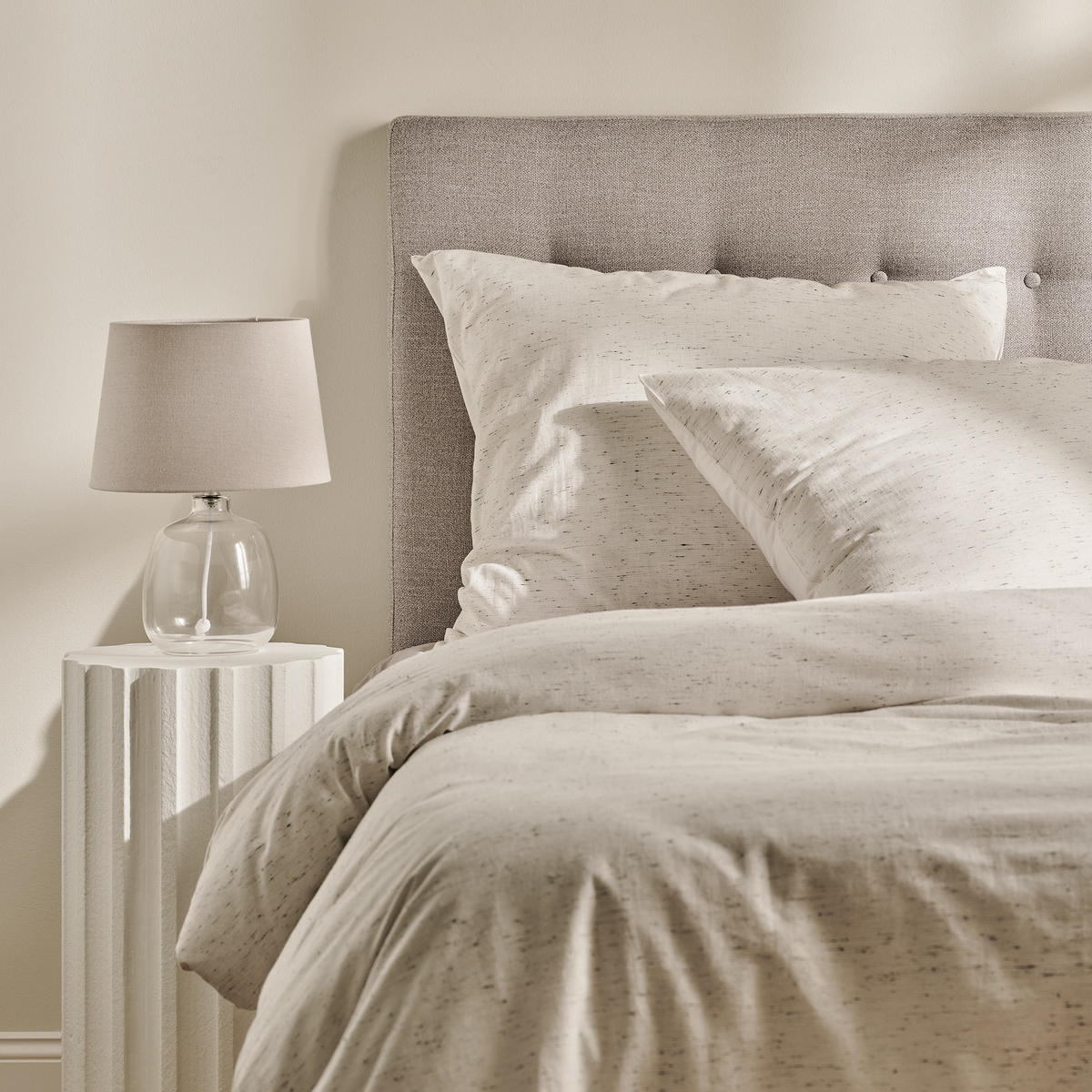 BETTWÄSCHE Kompsos - Weiß, Textil (160/200cm) - home&you