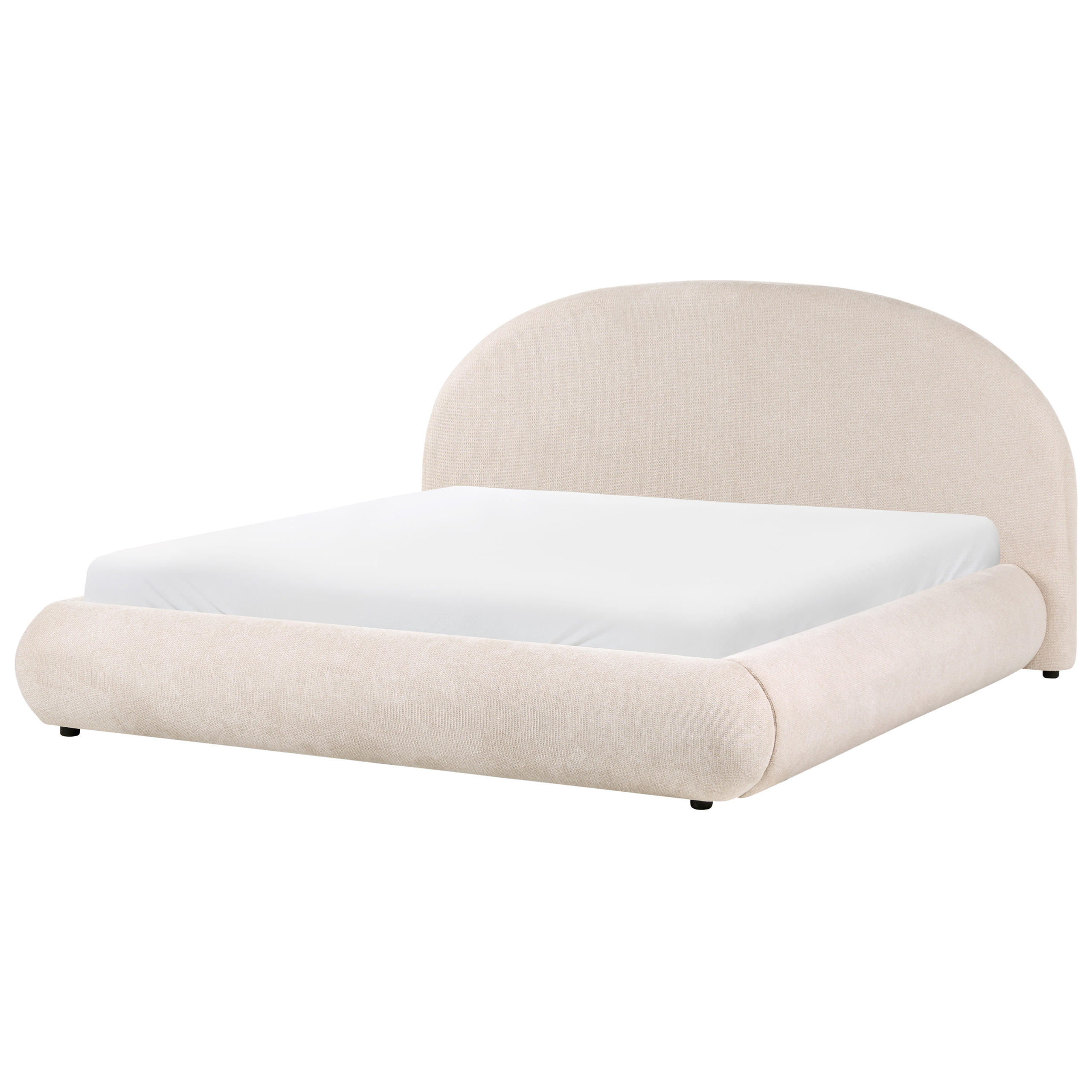 Beliani Bett Beige 180x200 cm