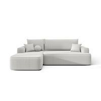 ECKSOFA mit Schlaffunktion FIGO Quelle 01 Links - Weiß, Textil (250/150cm) - Bedante