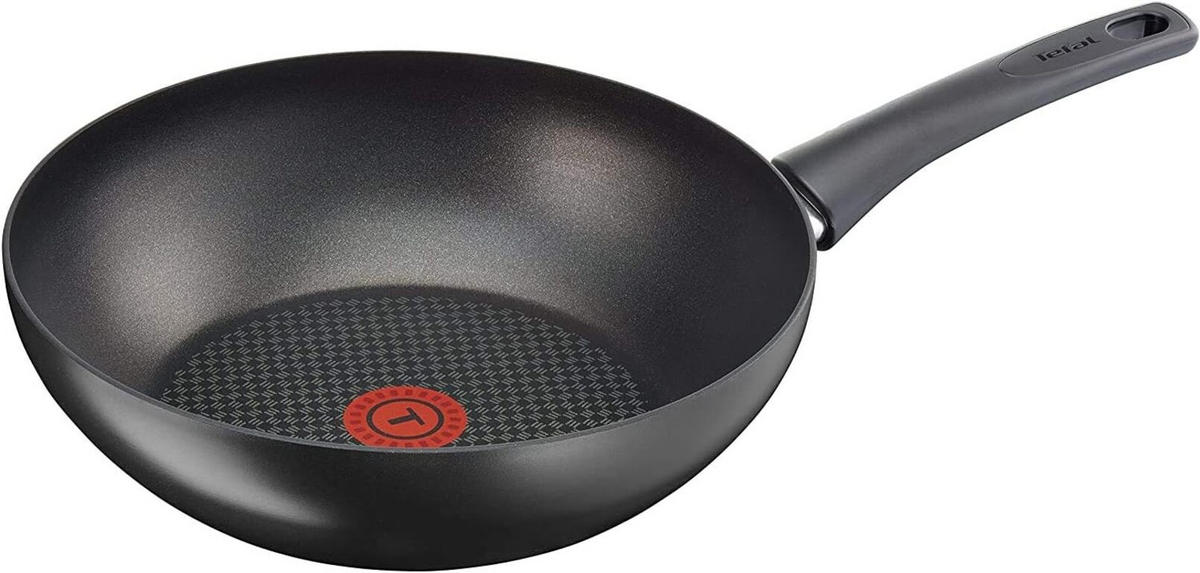 WOKPFANNE C6961932 Chef Delight Schwarz - Schwarz, Keramik/Metall (44/30/8cm) - Tefal